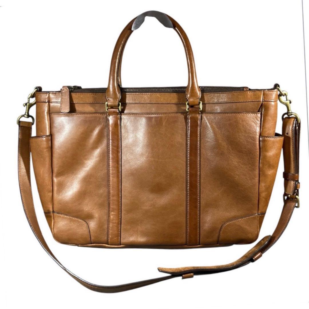COACH オールド コーチ ビジネスバッグ 2WAY ブラウン 71057