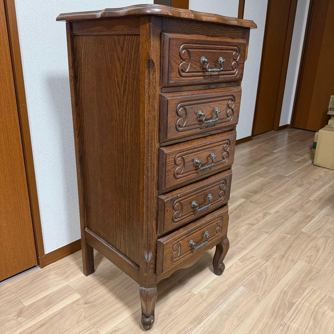 希少　三越家具　ブルージュ(Brugge) 猫足チェスト　ルーマニア　高級　棚