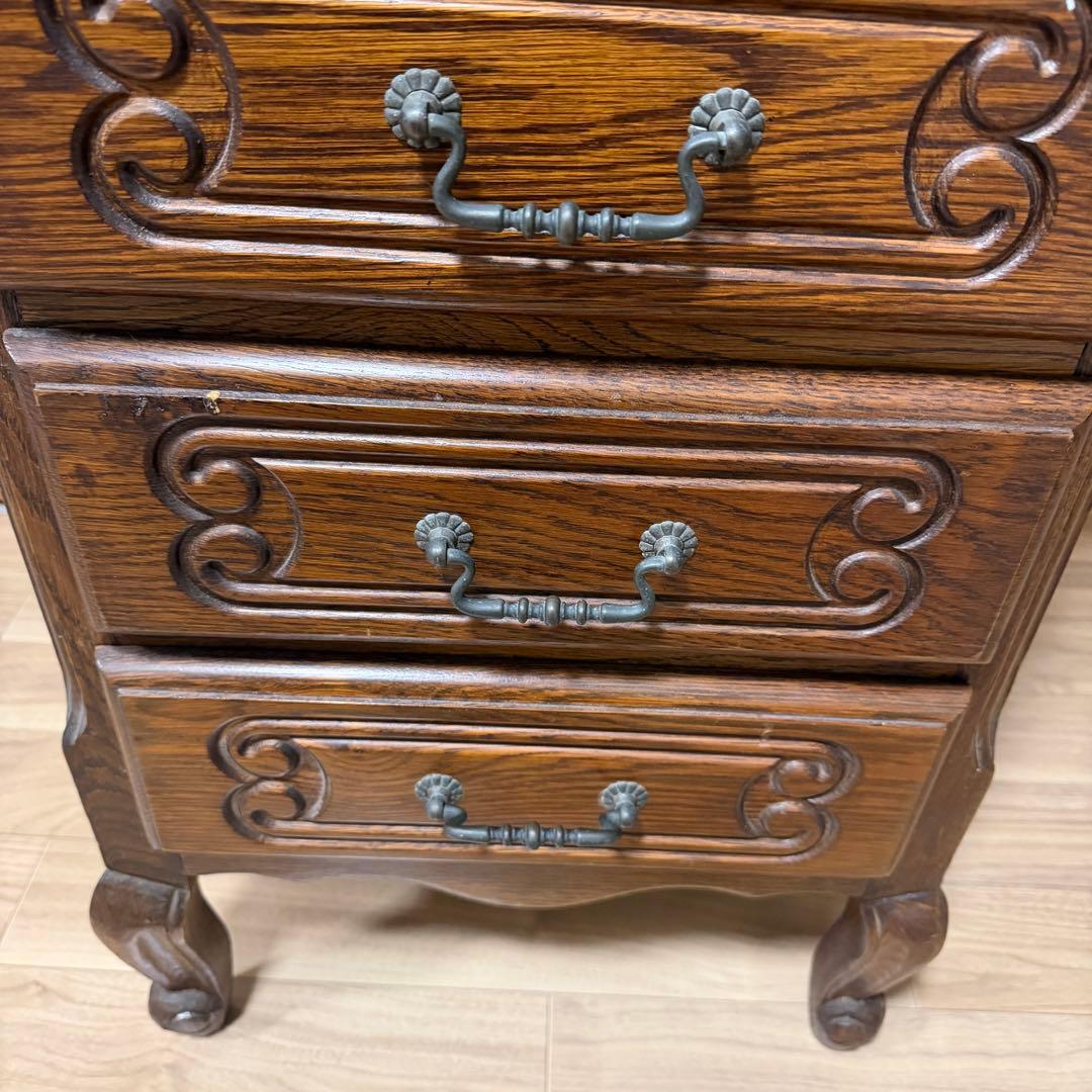 希少　三越家具　ブルージュ(Brugge) 猫足チェスト　ルーマニア　高級　棚