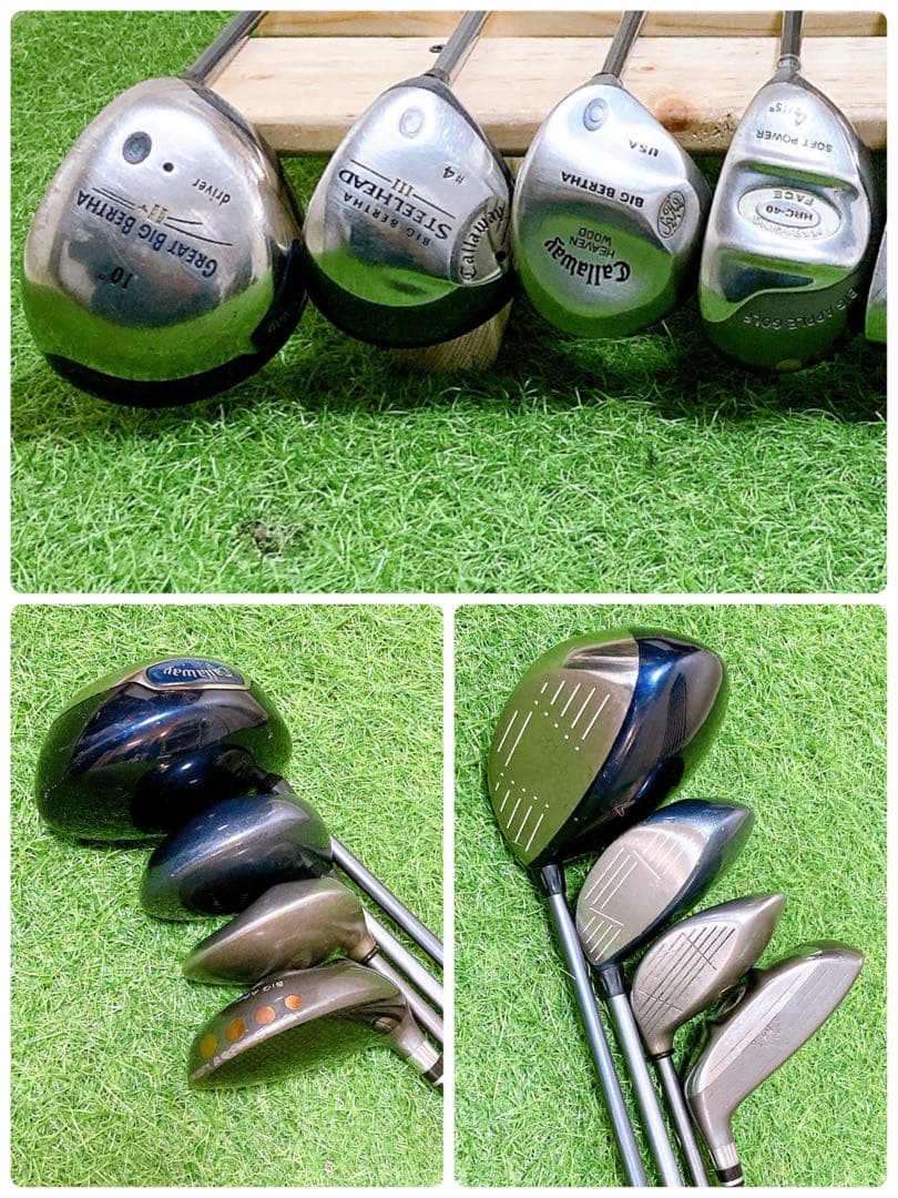 M4.キャロウェイ　初心者オススメ　ゴルフクラブ　メンズセット　右利き　12本