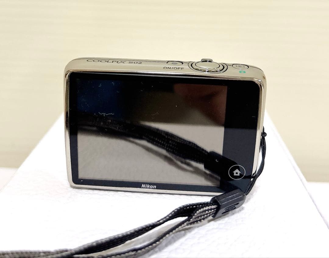 Nikon COOLPIX S02 ミラーシルバー ニコン 超小型 デジカメ