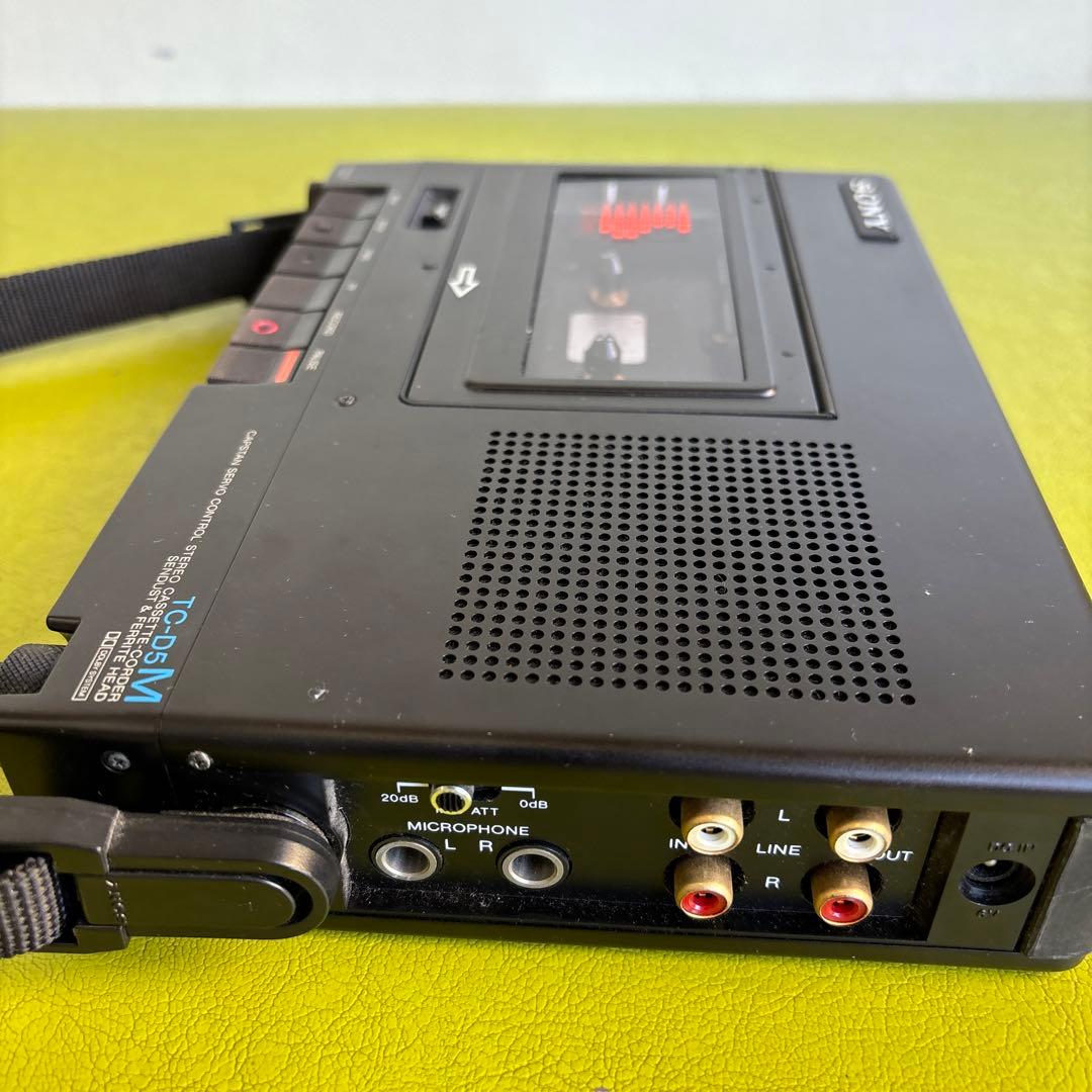 SONY TC-D5M ポータブルカセットプレーヤー