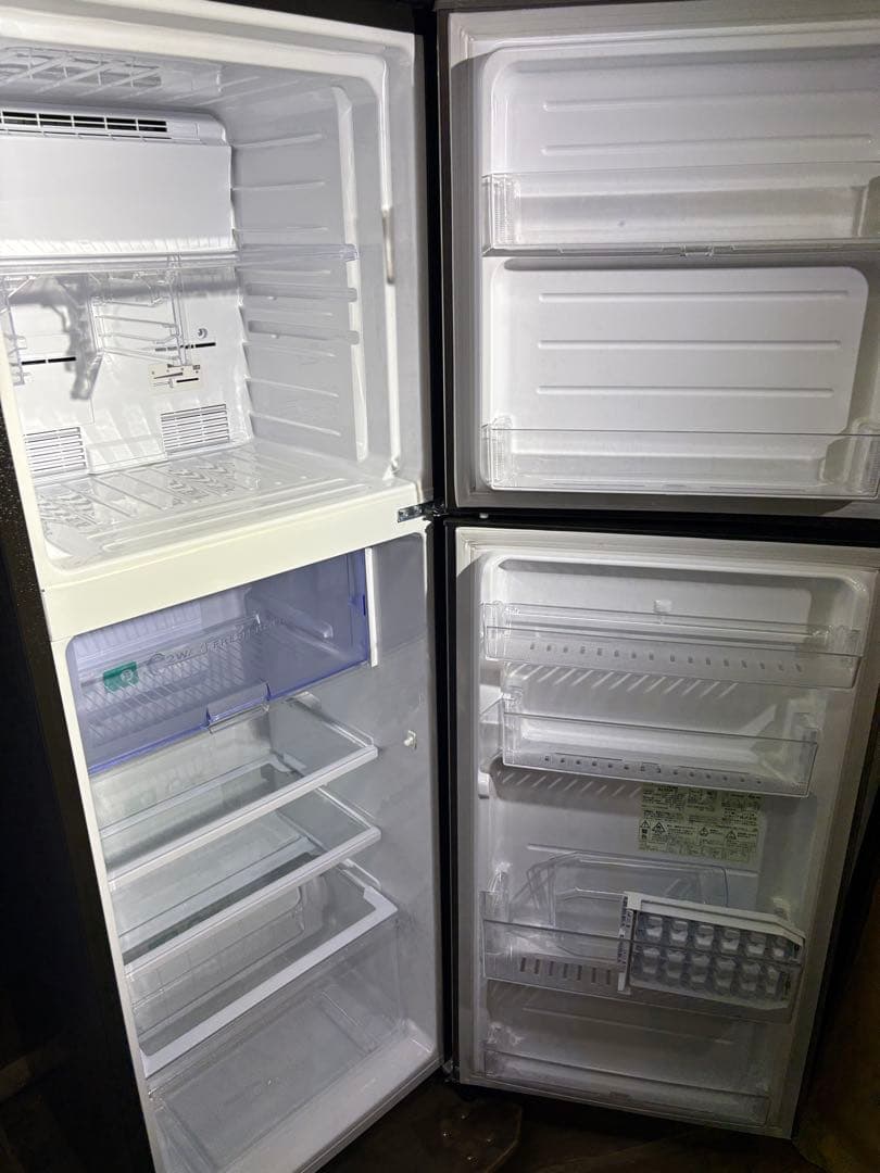 SHARP　２ドア冷蔵庫　2019年モデル　225ℓ　SJ-D23E-S