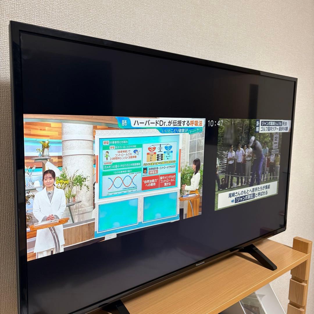 ちゃんぴーPanasonic 液晶テレビ TH-43FX600 2019年
