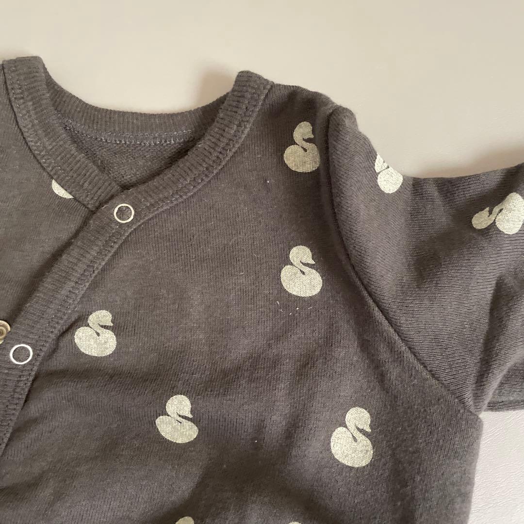 melted butter ブラックスワン　ロンパース