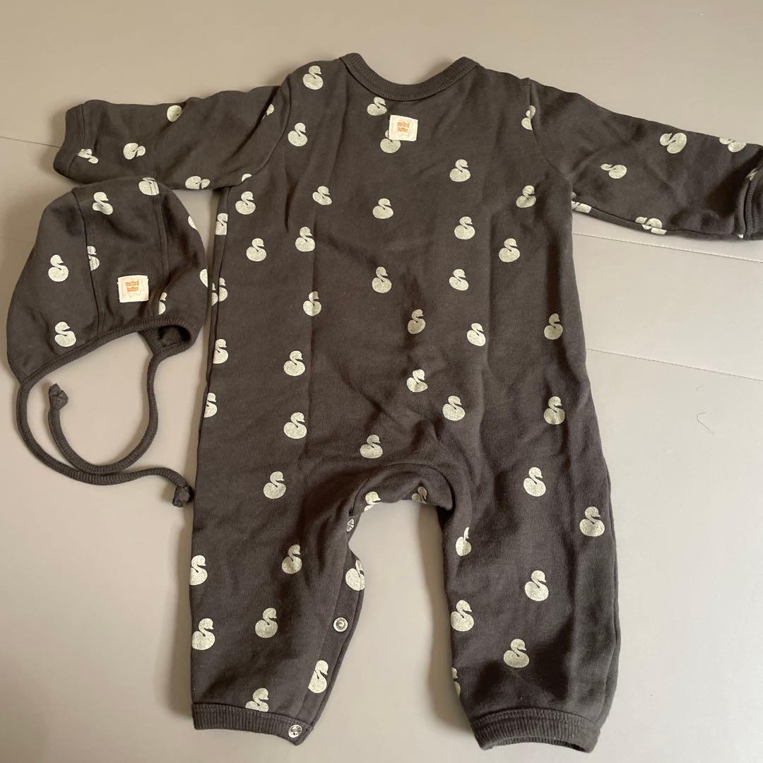 melted butter ブラックスワン　ロンパース