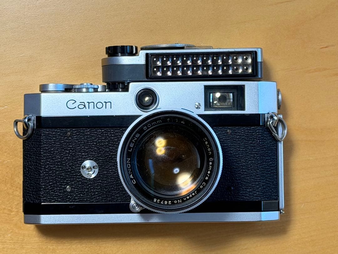 ジャンク Canon P + 50mm f1.4 レンズセット