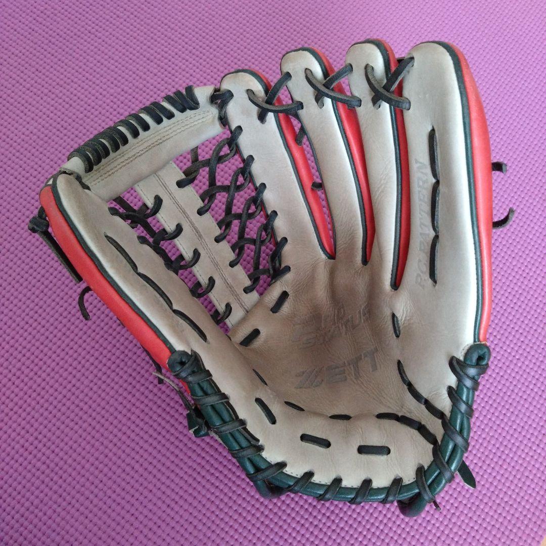 ZETT 軟式グローブ　外野手用