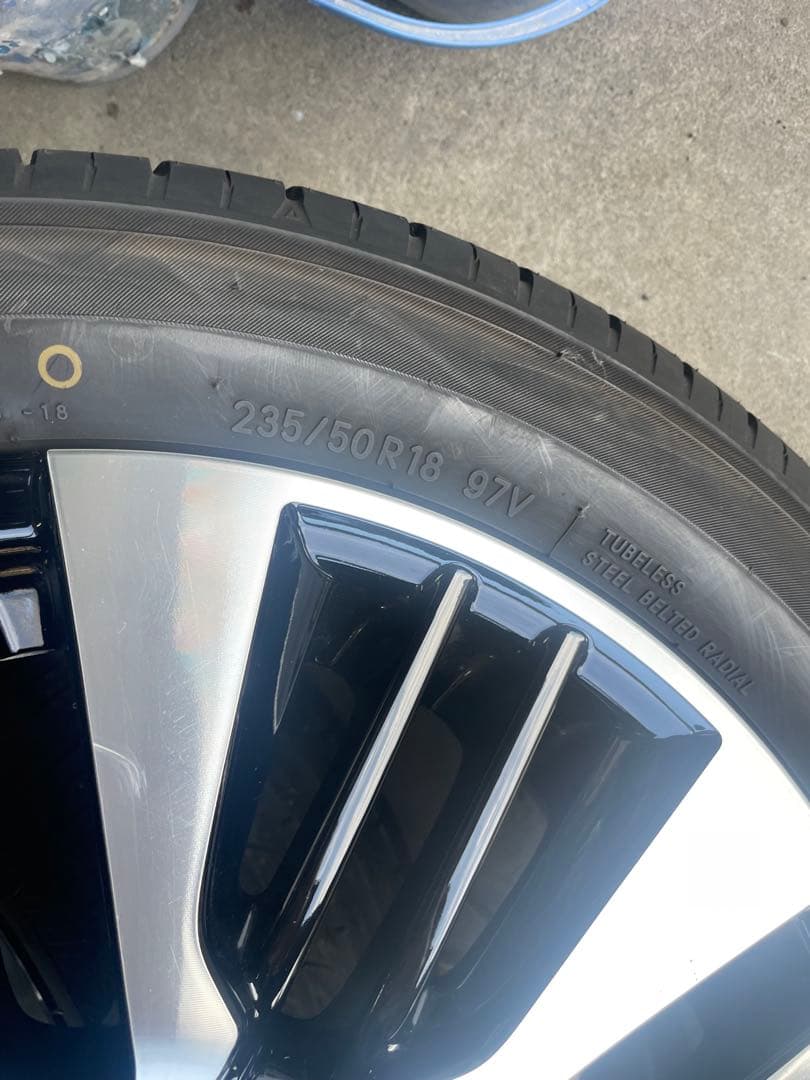 （キング） アルファード後期SCパッケージ 純正ホイールタイヤ4本セット