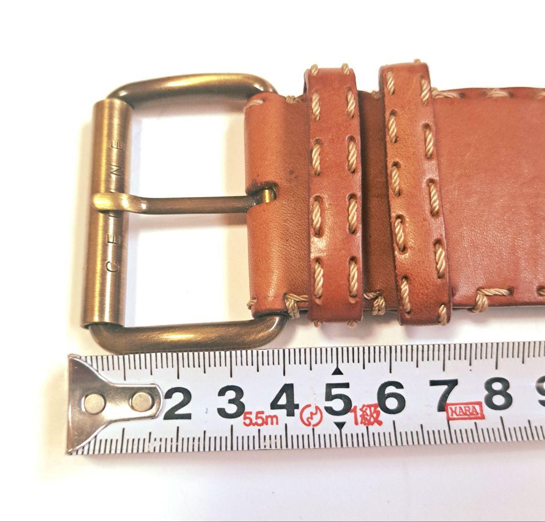 CELINE レザーベルト