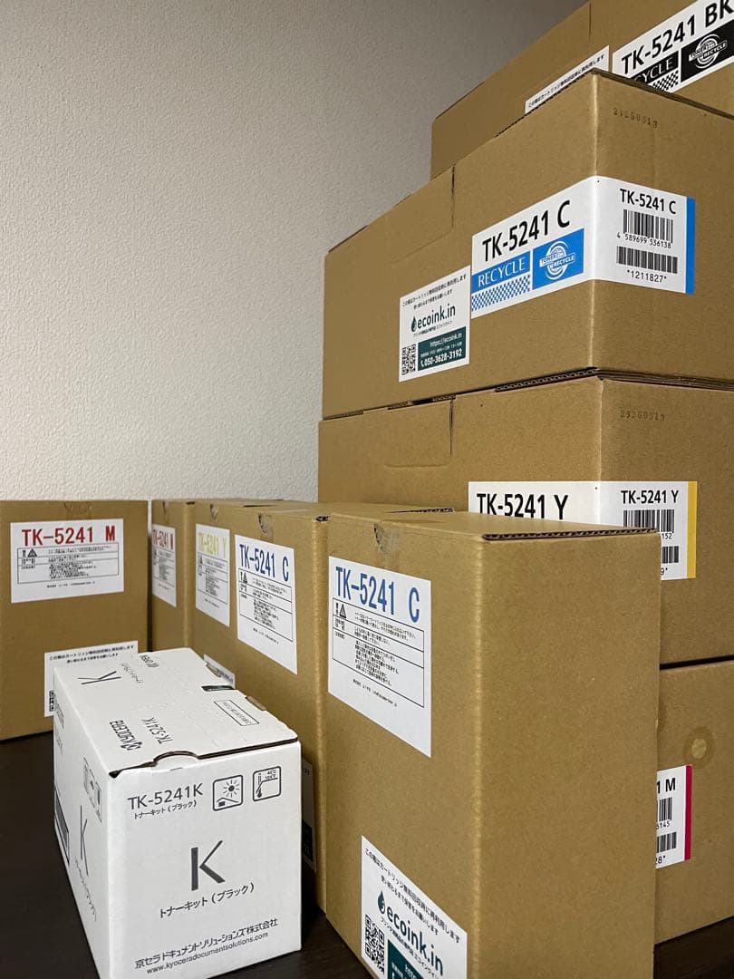 京セラ　レーザープリンター用TK-5241 トナーカートリッジセット