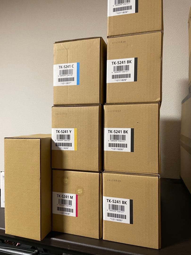 京セラ　レーザープリンター用TK-5241 トナーカートリッジセット