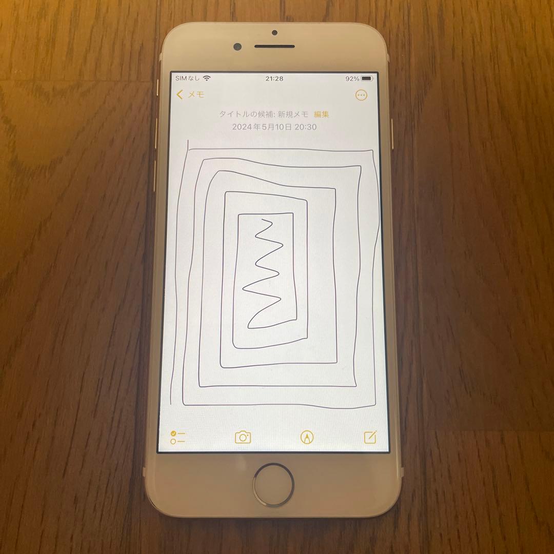 iphone7 128GB SIMフリー 83%