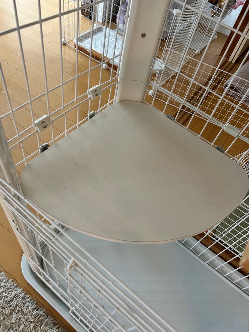 ホワイトキャットケージ 高さ160cm