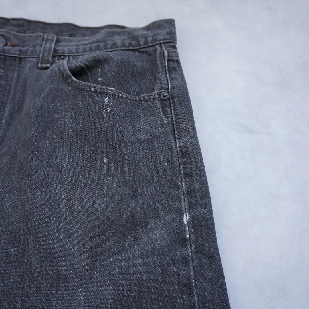 【90s】levisリーバイス 501 先染めブラック USA製 W36L30