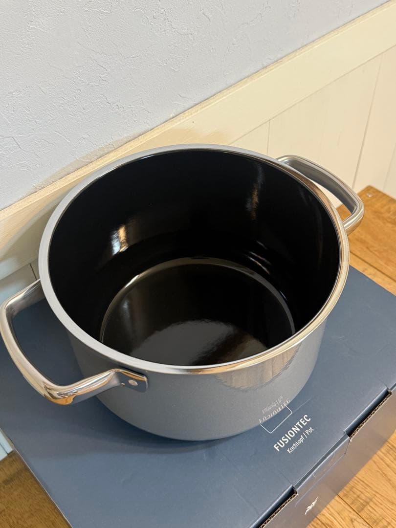 新品 フュージョンテック ミネラル ハイキャセロール 20cm ＰＬ