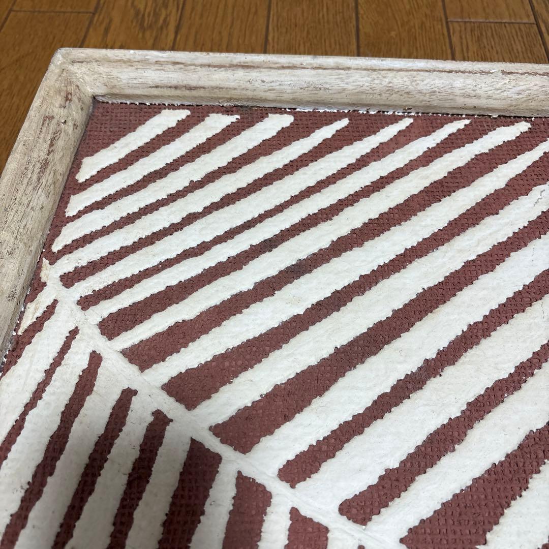 マンゴーウッド　リーフアート