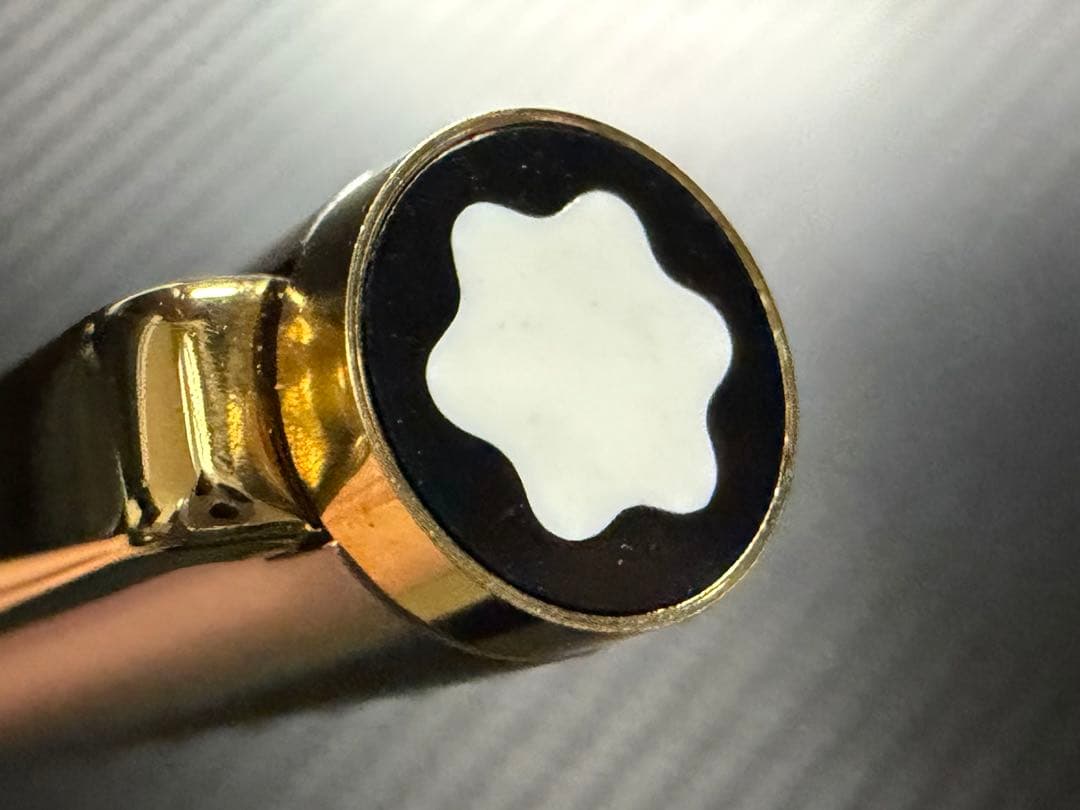 未使用に近い モンブラン ノブレススリムライン EF 極細字 万年筆 14金