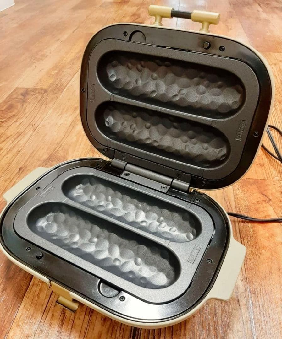 焼き芋メーカードウシンシャ焼き芋機 備長炭入プレート便利なタイマー付き元箱取説付