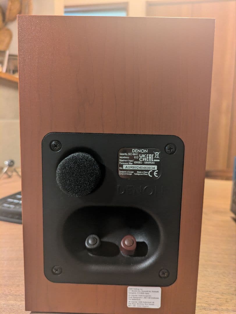 DENON　現行モデル　RCD-M41＋SC-M41スピーカー(ペア)セット！