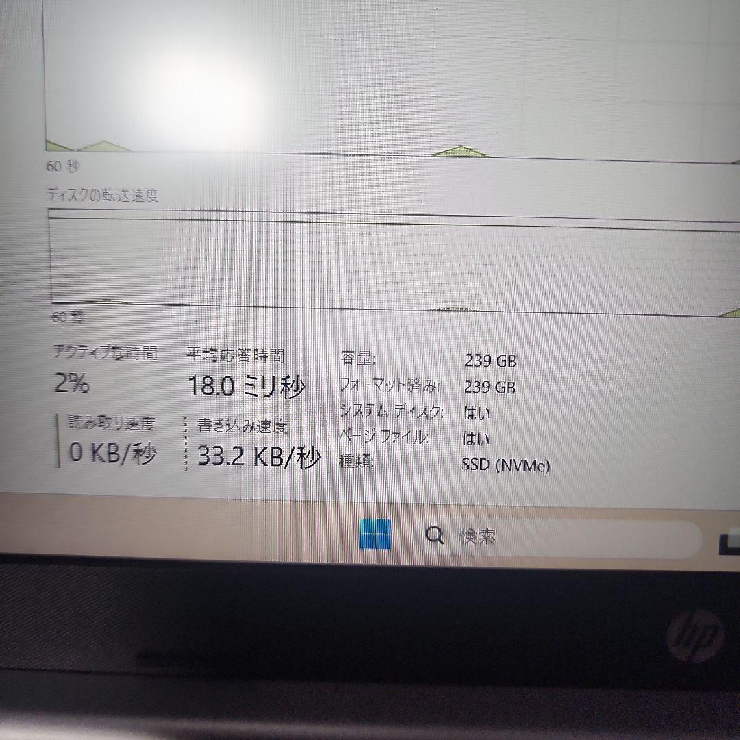 HP 15.6インチ ノートPC Intel i5-1235U hp250G9