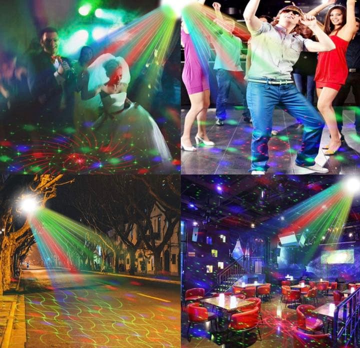 ステージライト投影ライトミラーボール USB充電 5V/2A SDカード