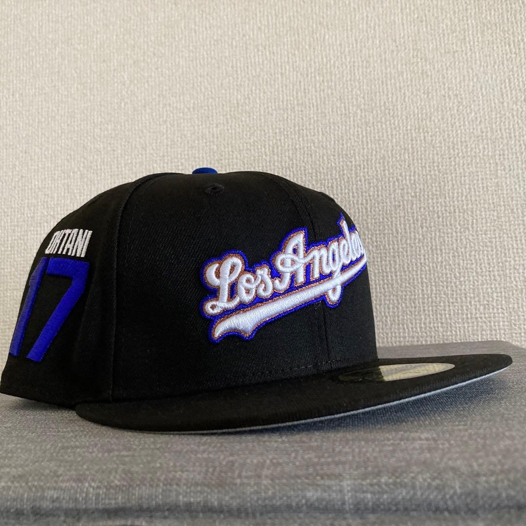 【海外限定】ニューエラ 大谷翔平 ロサンゼルスドジャース 59FIFTYブラック