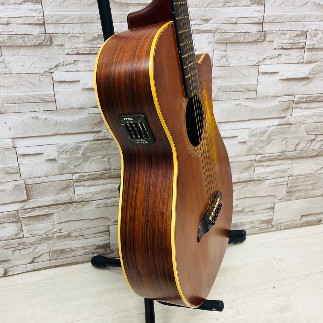 希少 K.Yairi ビンテージエレアコ FY5EC カッタウェイ 1990年製