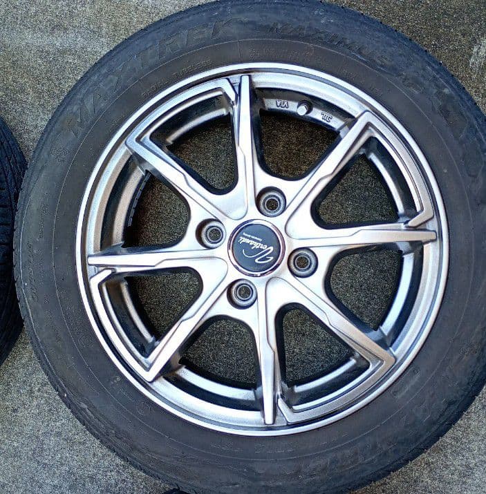 155/65R14 ホイールセット MAXTREK MAXIMUS M2