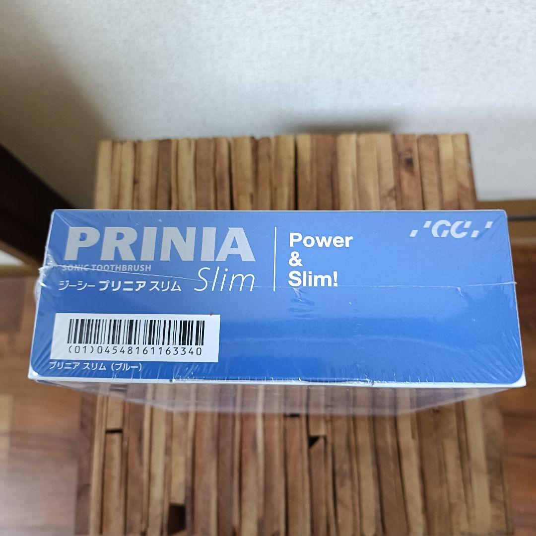 【替ブラシ付き】ジーシー　プリニア　スリムGC PRINIA 音波歯振動ブラシ