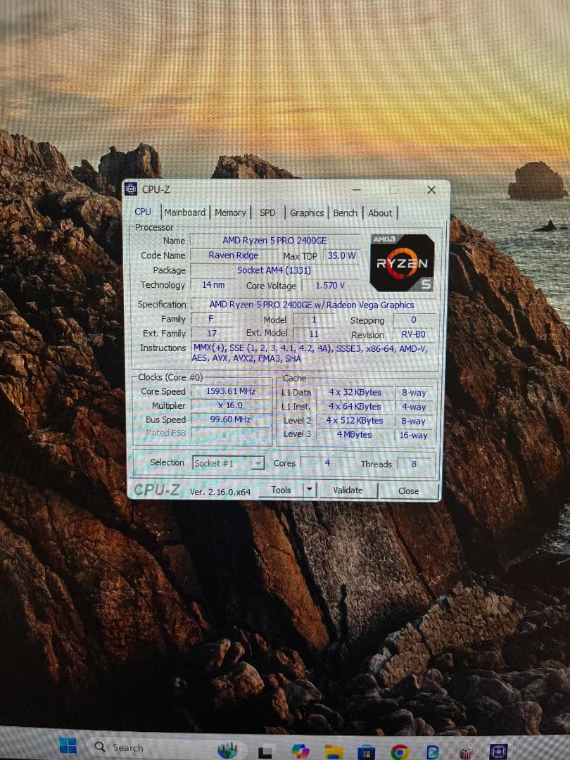 ミニPC Lenovo ThinkCentre M715q Ryzen 5PRO 12GB