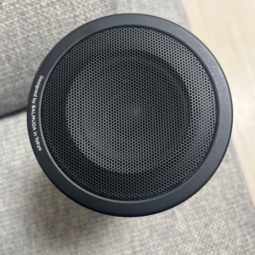 【付属品アリ・未使用に近い】BALMUDA The Speaker Black