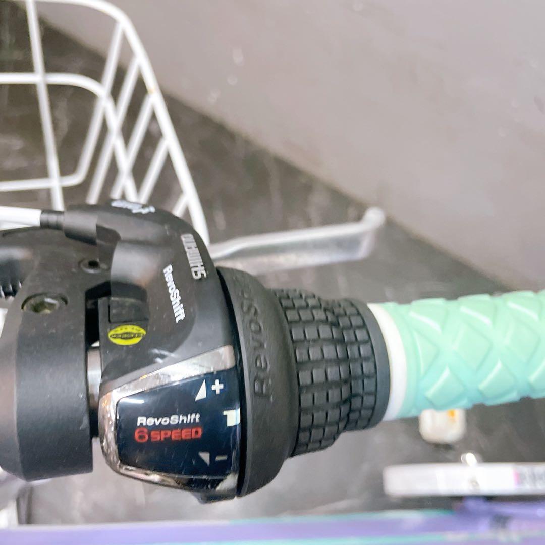 【951】《関西 引き取り》子供用自転車 子供車 gelatina パープル