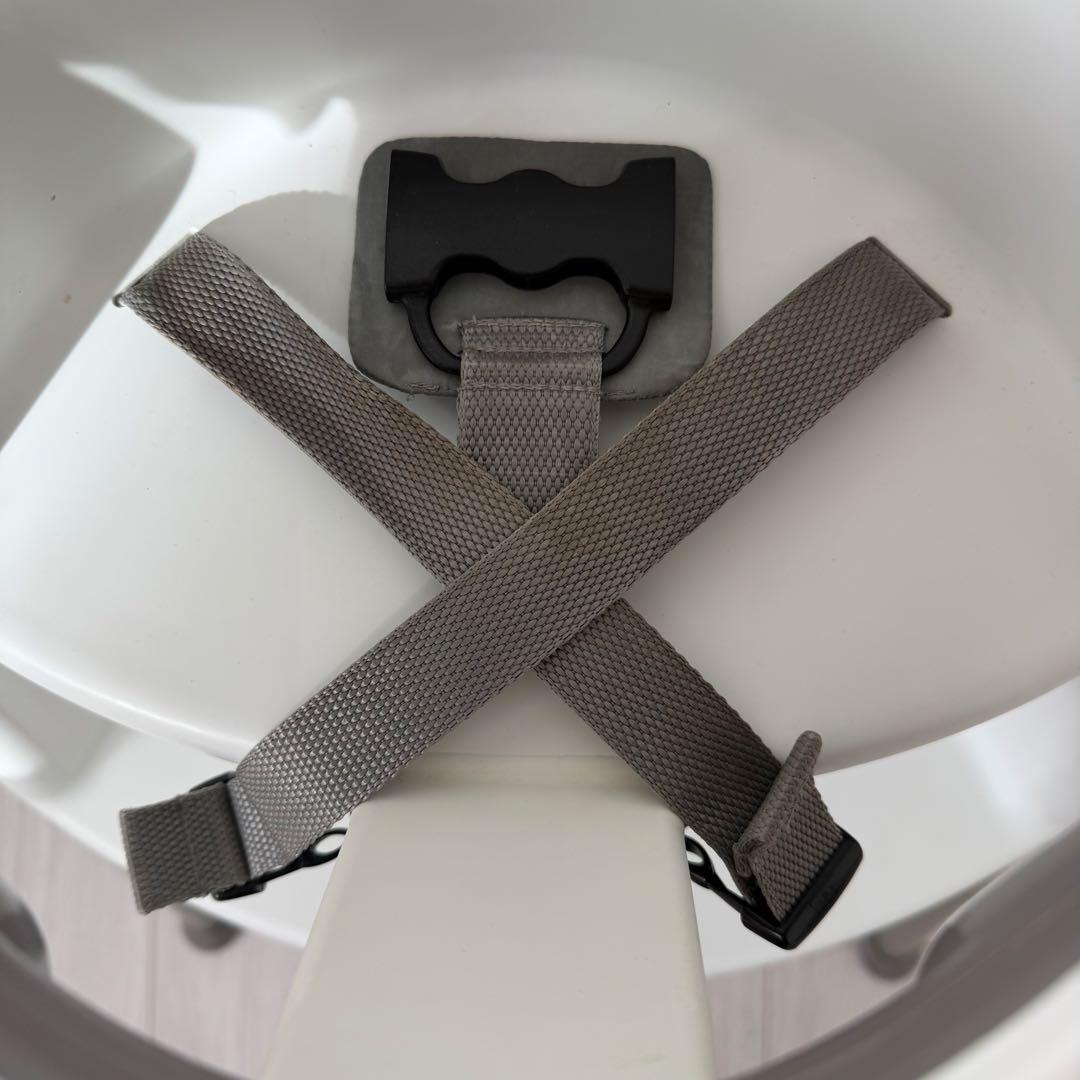 【グレー脚】BabyBjornベビービョルン ハイチェア ハーネス付き 廃盤品
