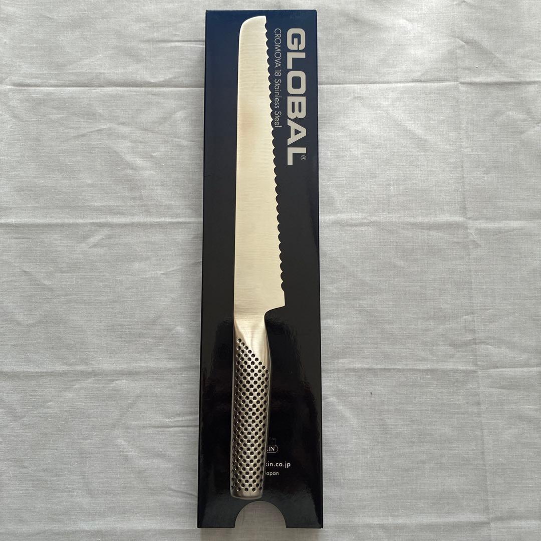 GLOBAL グローバル　パン切りナイフ 22cm G-9【新品・未使用】
