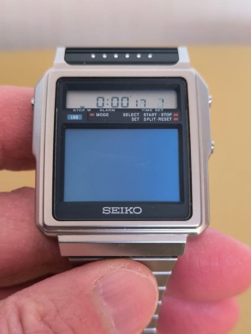 【ジャンク・希少】セイコー「テレビウオッチ」（DAX002 T001-5010）