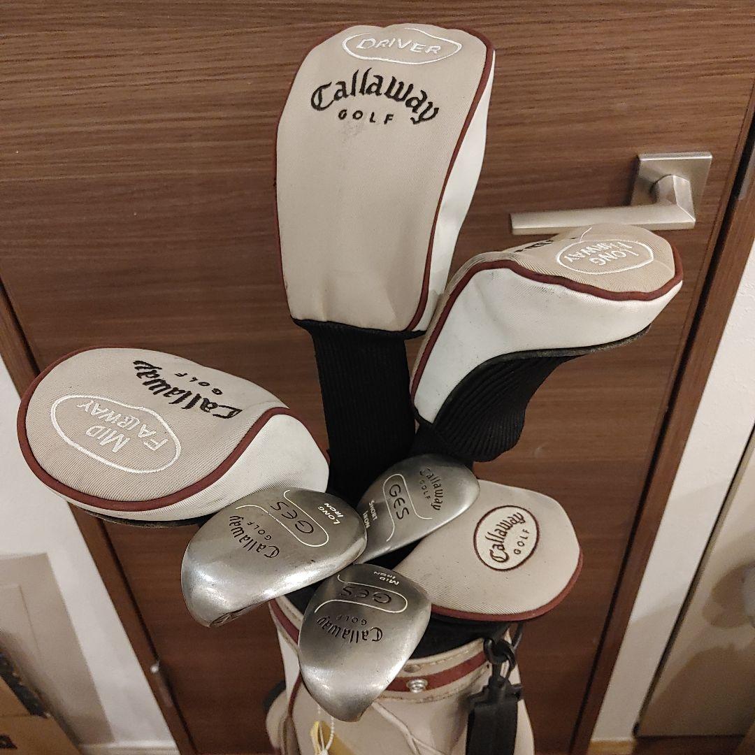 キャロウェイ GES女性用ゴルフクラブ セット ベージュ