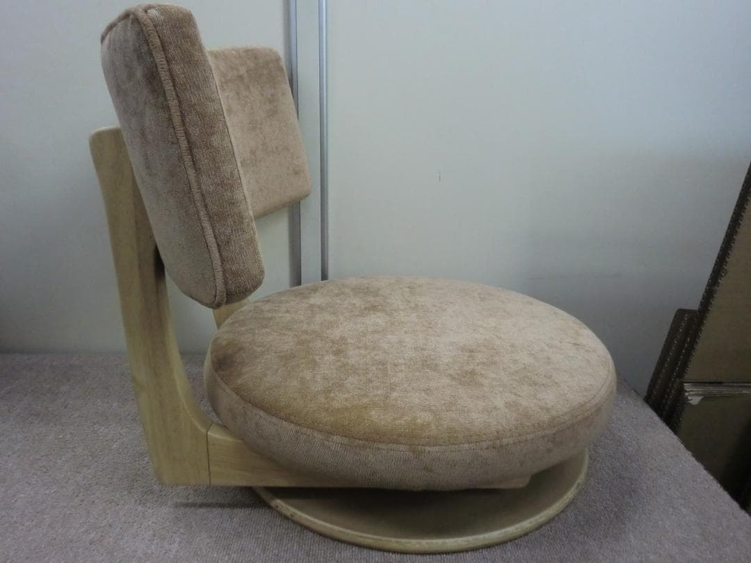 【未使用保管品】光製作所 回転式座椅子『ZA-ルオラ ラウンド』ZA1148