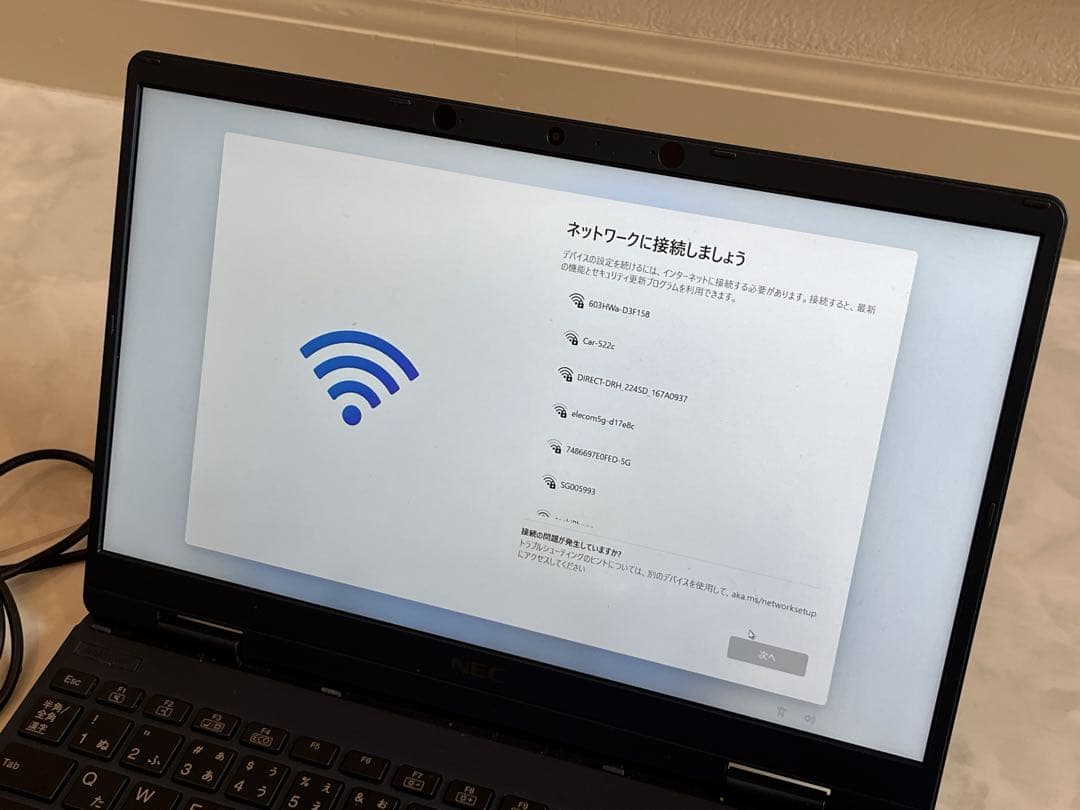 Windowsノート本体 NEC LAVIE PC PC-NM550RAL Core i5_10210Y