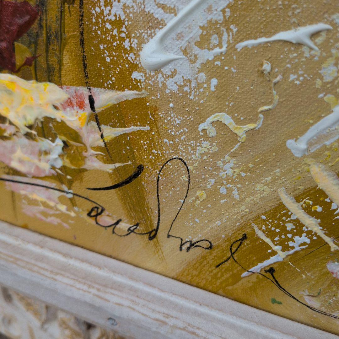 バリ島絵画　手書き　油絵　世界に１つ　アート作品