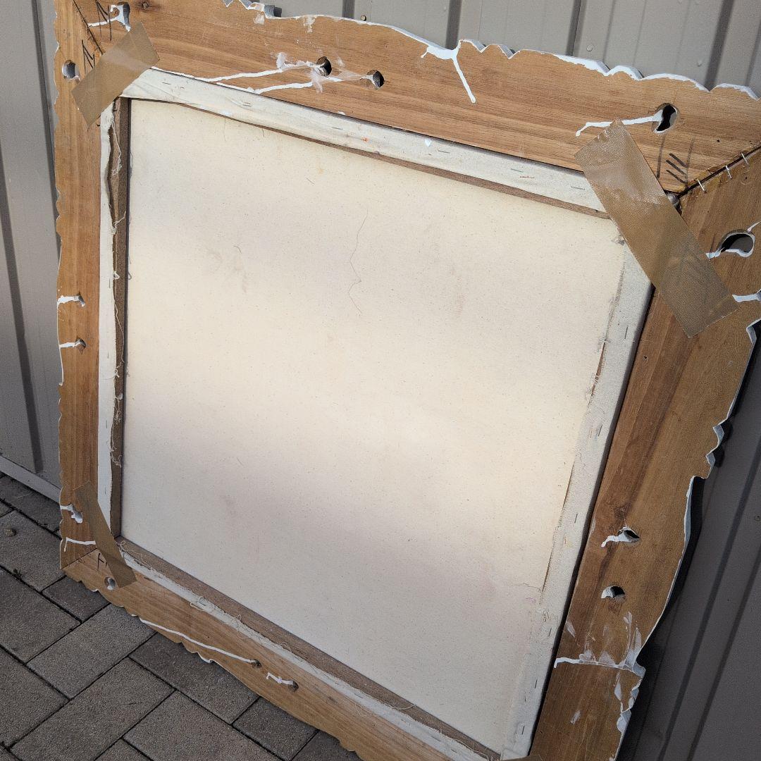 バリ島絵画　手書き　油絵　世界に１つ　アート作品