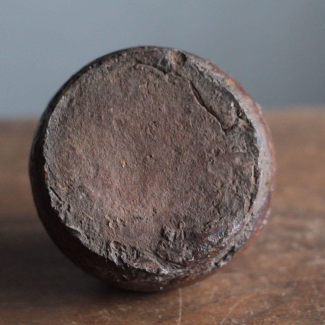 越前焼 お歯黒壺 壺 花器 古美術 古道具 アンティーク