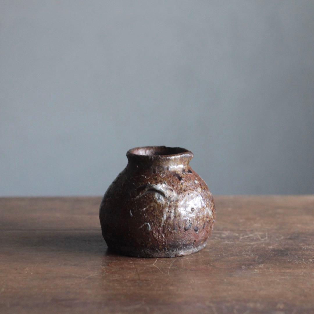 越前焼 お歯黒壺 壺 花器 古美術 古道具 アンティーク