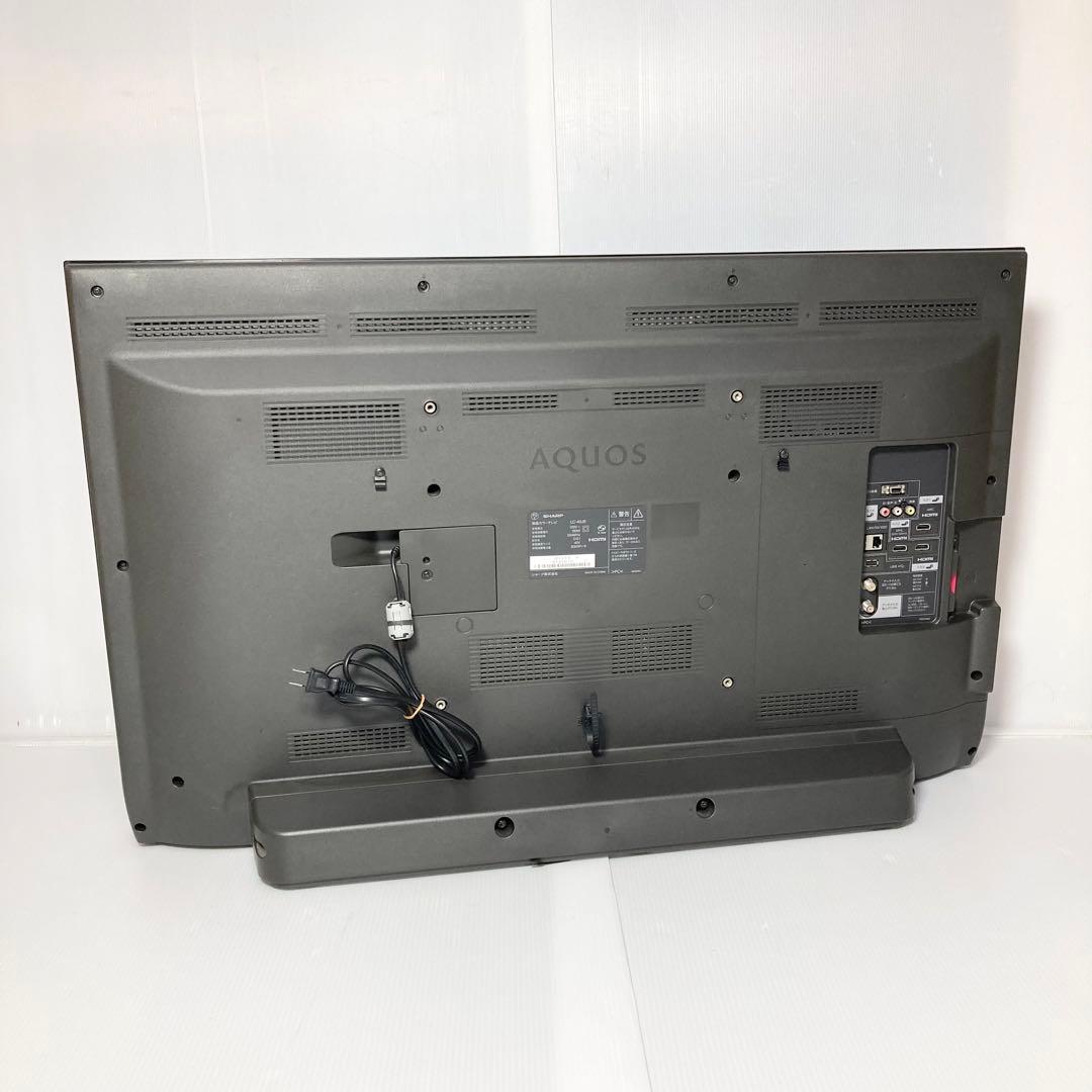 美品 シャープ 40V型液晶テレビ AQUOS LC-40J9 2013年製