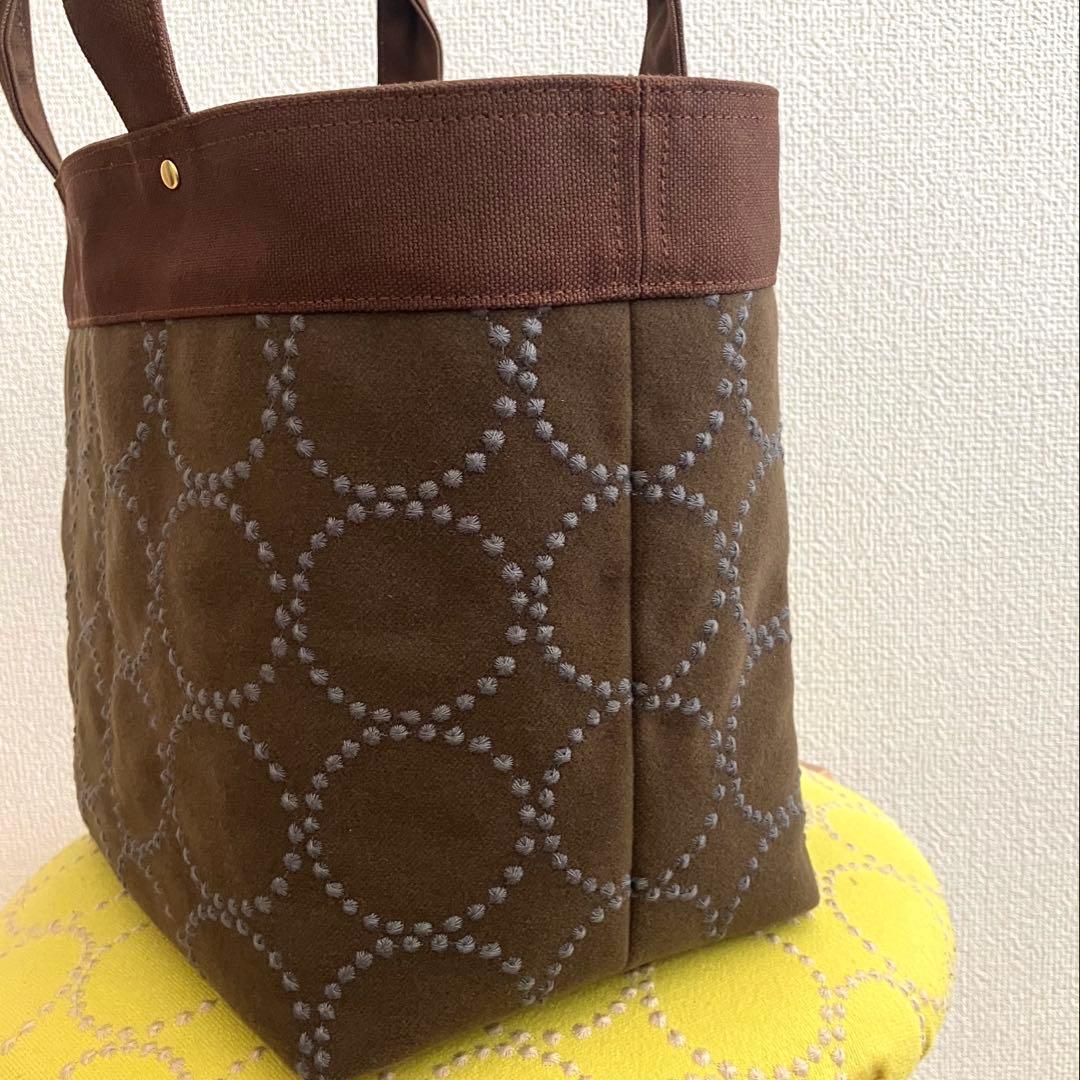 トートバッグ　dopタンバリン カーキ