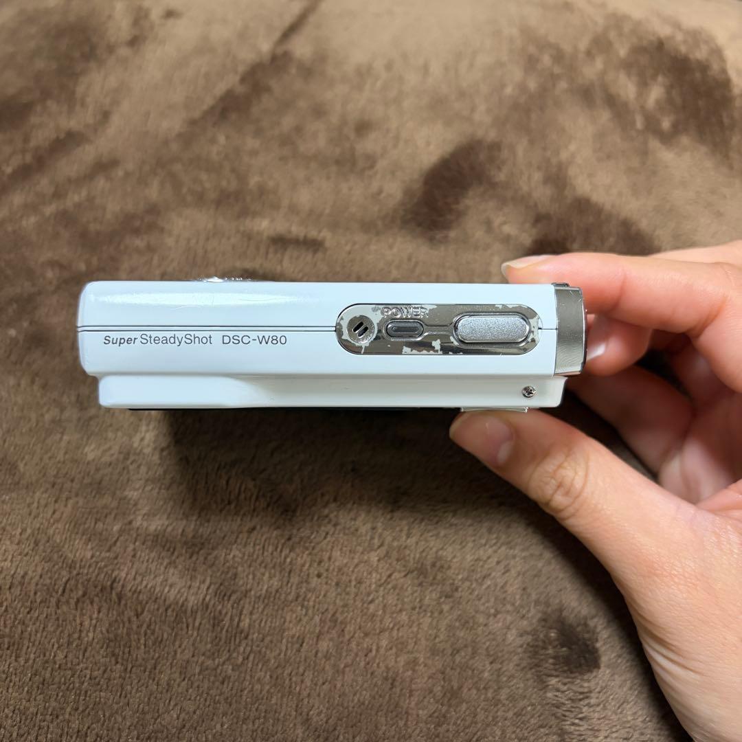 sony cyber-shot DSC-W80 デジカメ　動作確認済み