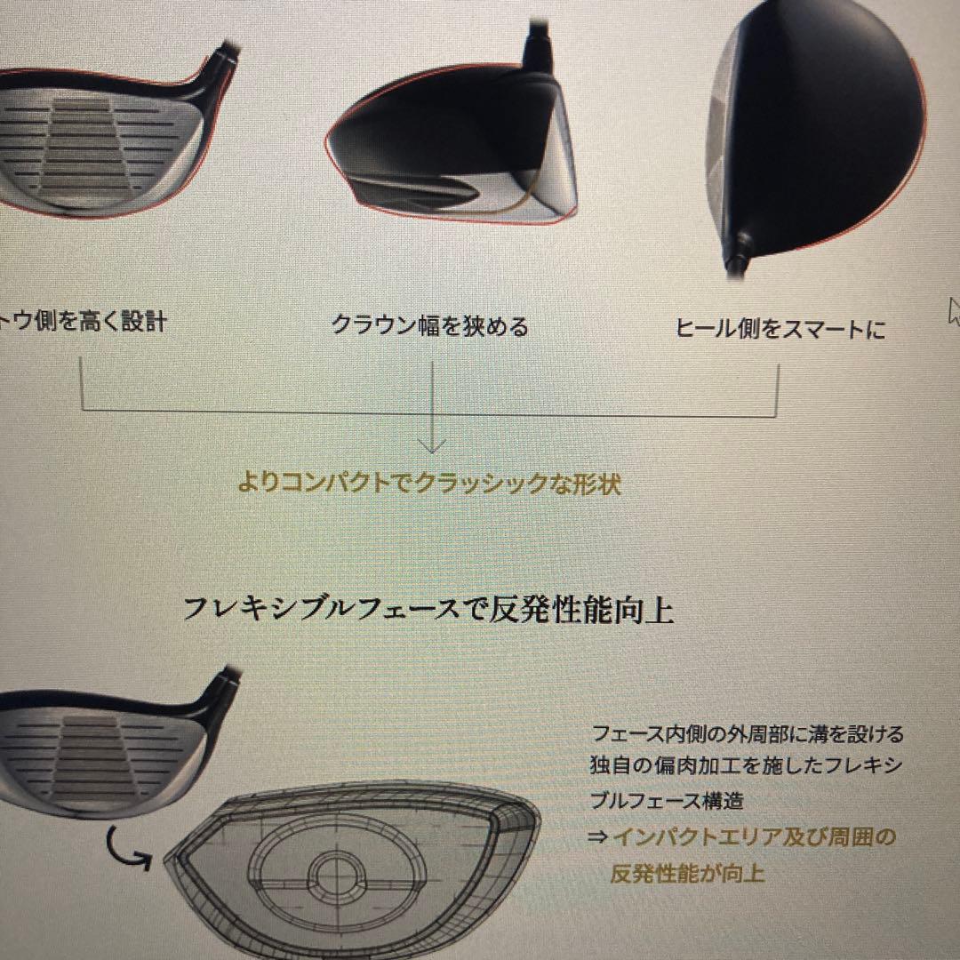 EPON最新ドライバー:AF-107(10.5)シャフト:VANQUISH 3R