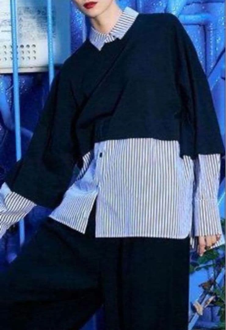 Enföld レイヤードプルオーバー