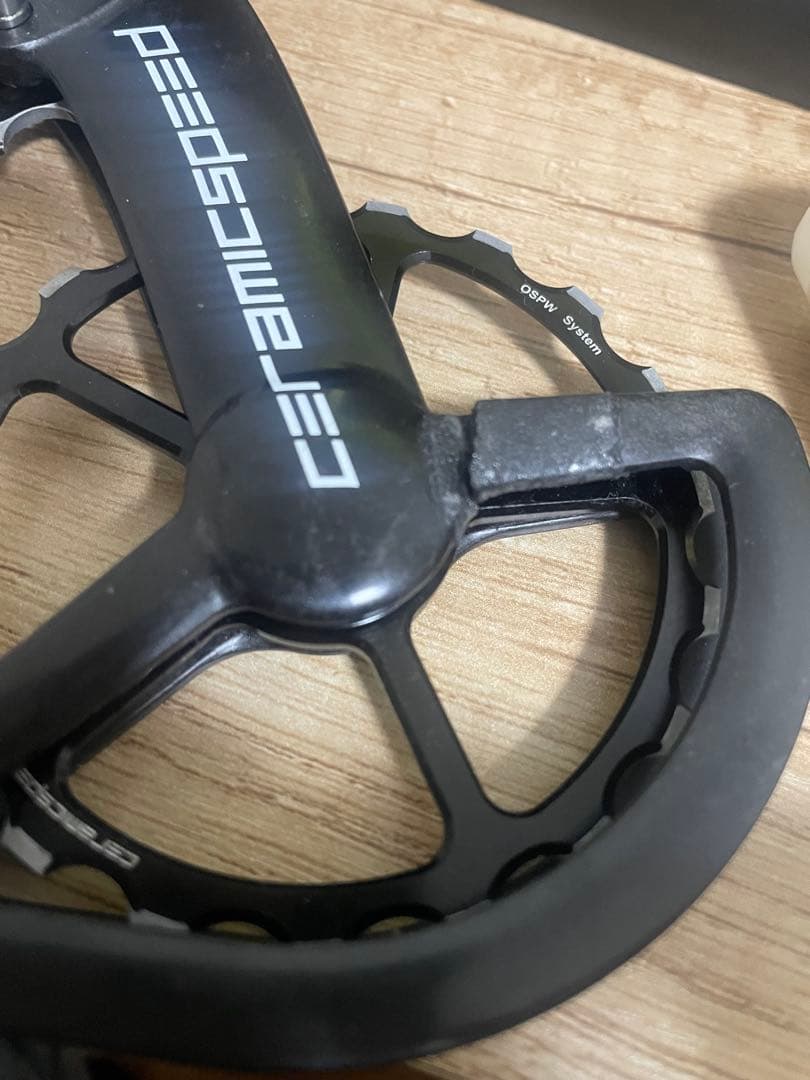 ジャンク　セラミックスピード　ビッグプーリー OSPW alloy coated