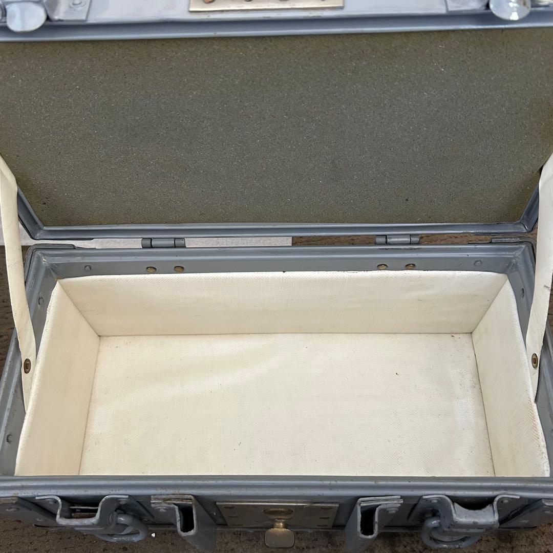 【JR】【レア】門司乗車券管理センターBOX（A75）レトロ 金属製